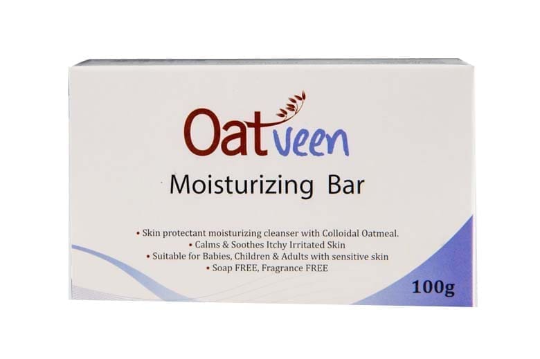 OATVEEN MOISTURIZING BAR SOAP 100GM