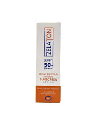 ZELATON SPF50 SUNSCREEN LOTION 60ML