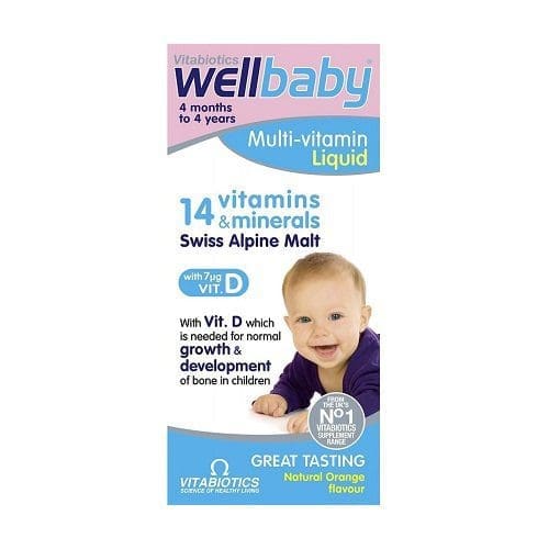 WELLBABY MULTIVIT LIQUID 150ML