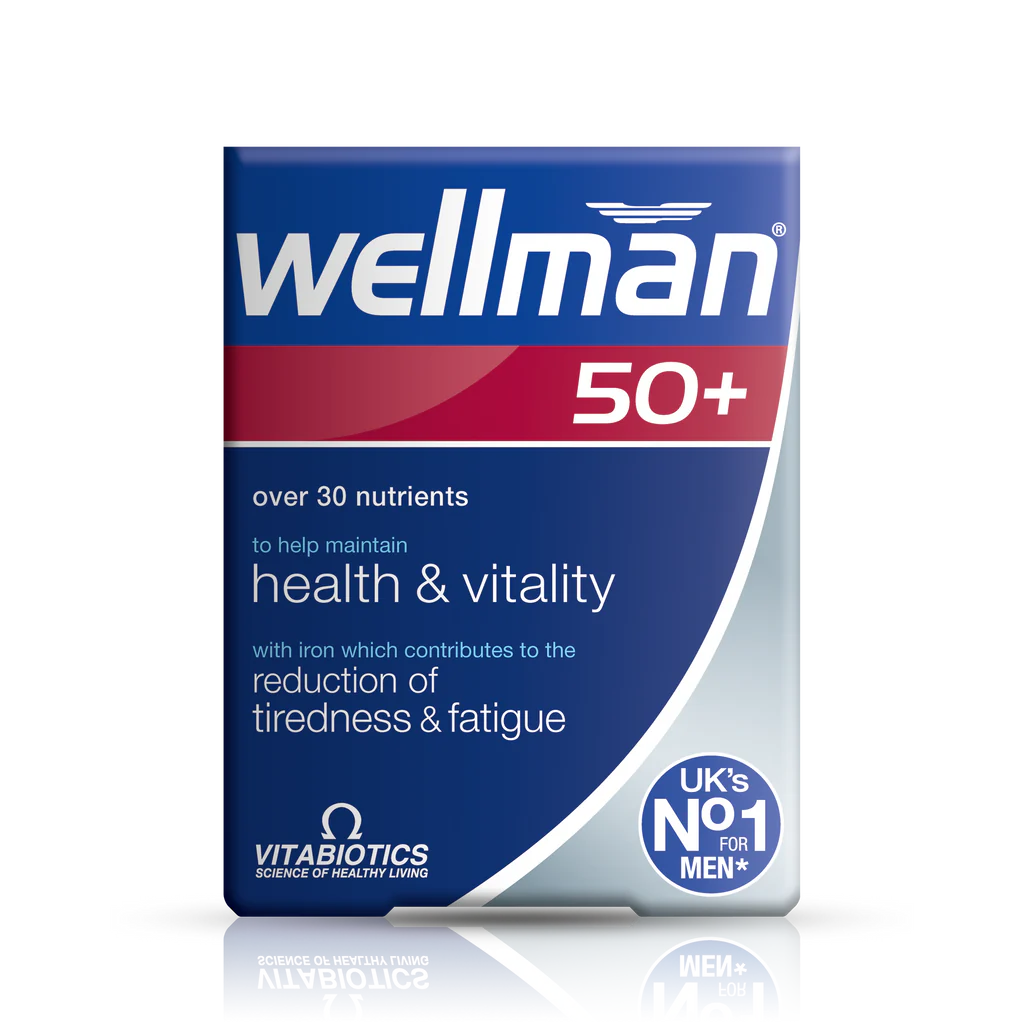 WELLMAN 50+ TABS 30*S