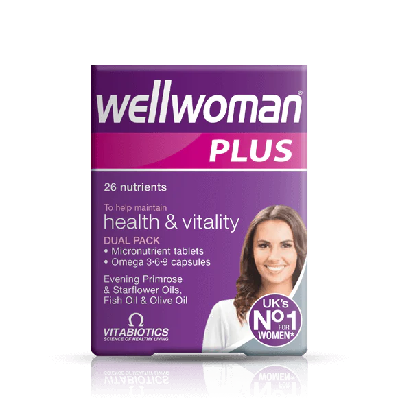 WELLWOMAN PLUS OMEGA CAPS 56`S