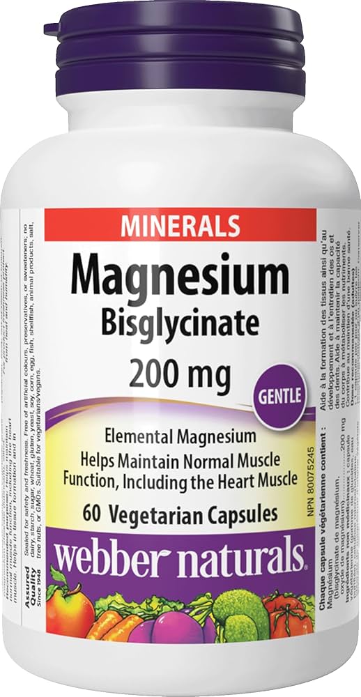 NF MAGNESIUM BISGLYCINATE 200MG CAPS 120*S