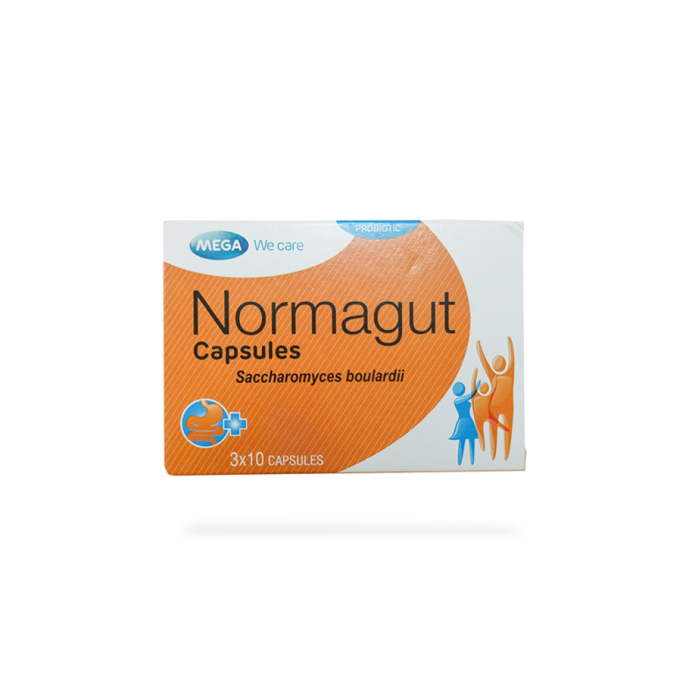 MEGA NORMAGUT 250MG CAPS 10'S