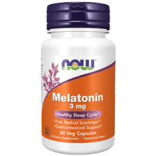 NOW MELATONIN 3MG 60'S