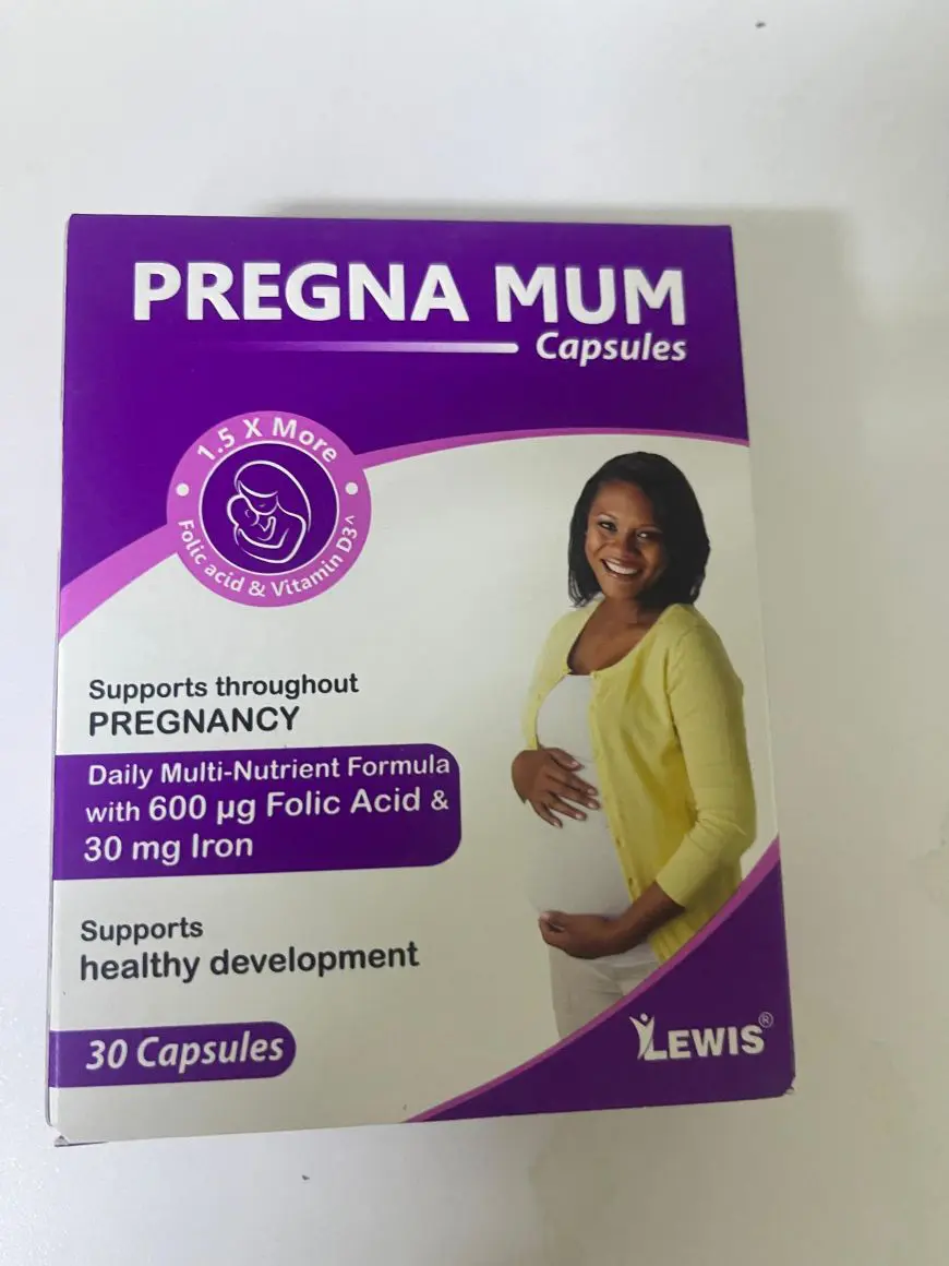 PREGNA MUM CAPSULES 30'S