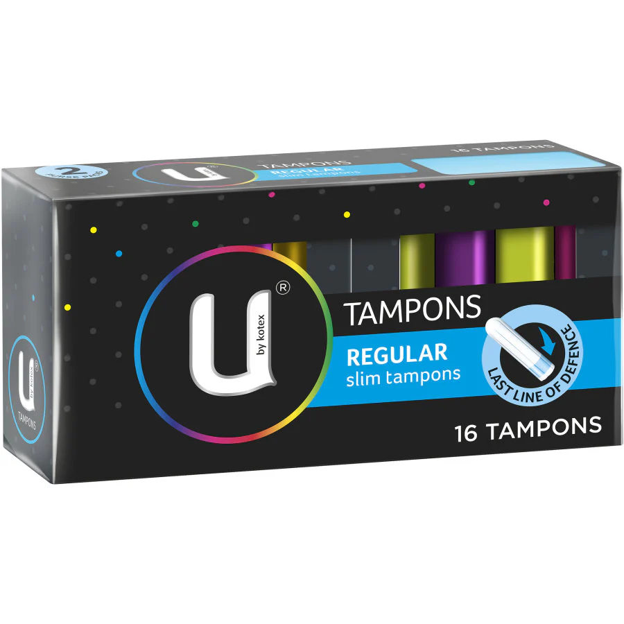 KOTEX TAMPONS REGULAR 16'S